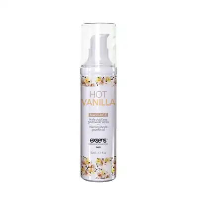 EXSENS WARMING MASSAGE OIL HOT VANILLA 50ML