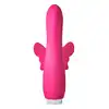Dream Toys - Flirts Butterfly Vibrator. Podwójny wibrator do stymulacji punktu G i łechtaczki. Podwójna stymulacja na wysokim poziomie