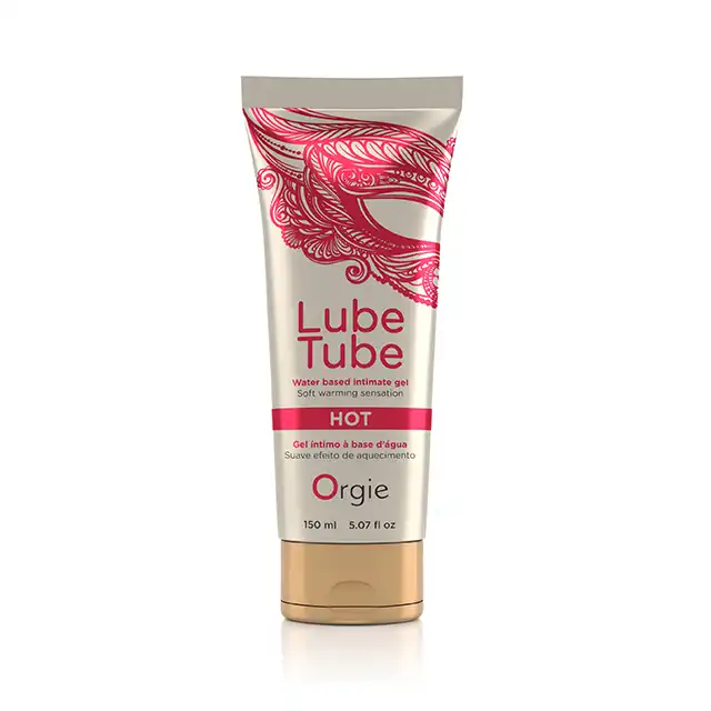 Orige - Lube Tube Hot 150 ml - rozgrzewający lubrykant na bazie wody. Zwiększone doznania