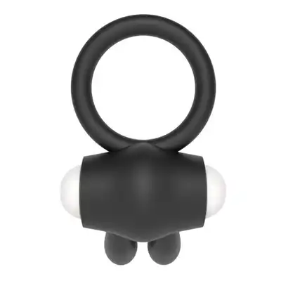 LoveToy - Power Clit Cockring Rabbit. Wibrujący pierścień erekcyjny ze stymulatorem łechtaczki w kształcie króliczych uszu. Wydłużony stosunek i dodatkowa stymulacja