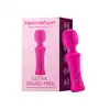 FemmeFunn - Ultra Wand Mini Pink. Wibrator magiczna różdżka z elastyczną główką i mocnymi wibracjami, ekskluzywne wykonanie