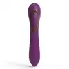 Tracy's Dog - Goldfinger G Spot Vibrator - Purple - dwustronny wibrator do perfekcyjnej stymulacji punktu G i łechtaczki 