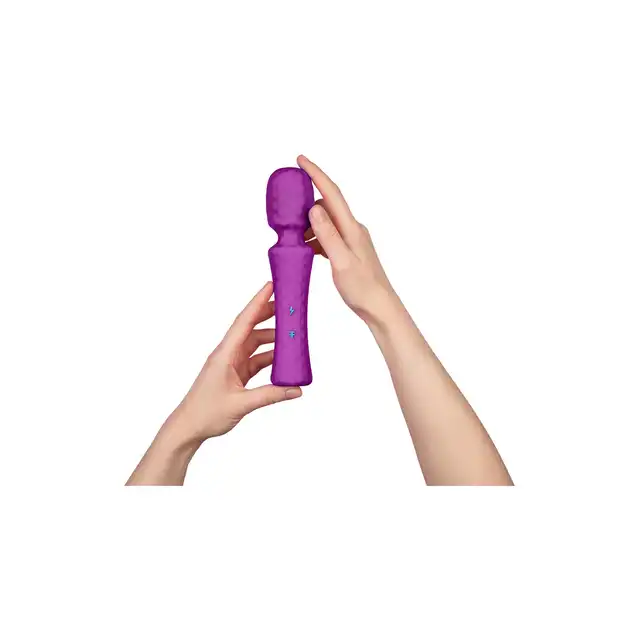 FemmeFunn - Ultra Wand Purple. Potężny wibrator magiczna różdżka, elegancki design i wysoka jakość wykonania