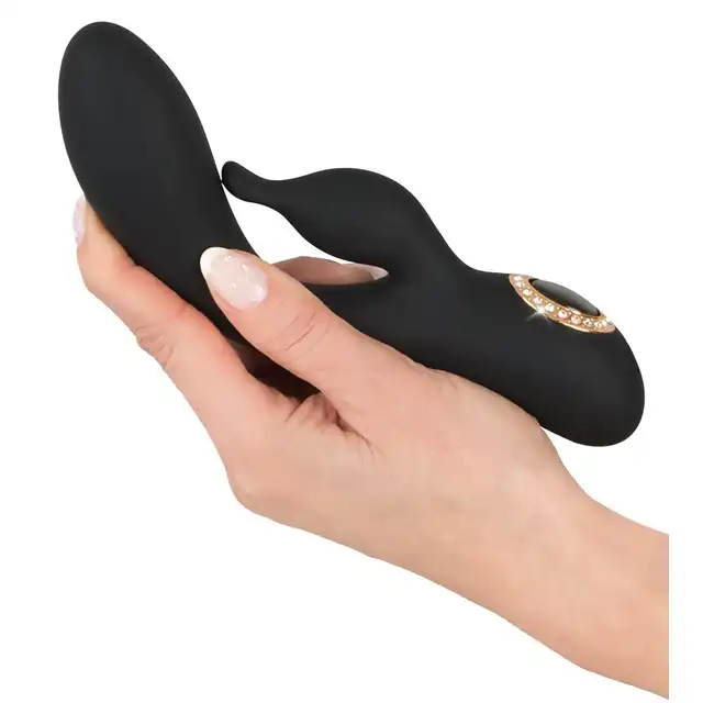 Cleopatra - Rabbit Vibrator. Elegancki wibrator z króliczkiem. Dwa silniczki do pełnej rozkoszy stymulacji