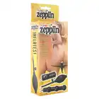 Seven Creations - Zepplin Inflatable Anal Wand Black - pompowany, czarny balonik analny z opcją wibracji. 