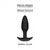 Dorcel - Spiral Plug. Stymulująca wtyczka analna ze spiralnie prążkowaną powierzchnią. 