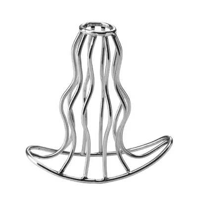 Mokko Toys - Anal Plug Pleasure Curves S. Stalowy otwarty tunel analny o niewielkich rozmiarach, stymulujące doznania