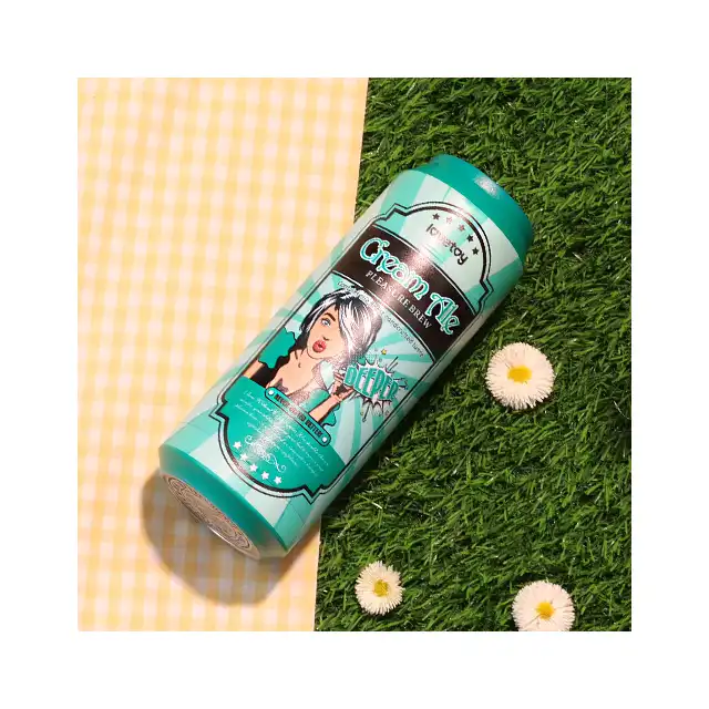 Lovetoy - Cream Ale Pleasure Brew - unikatowy napój przyjemności. Masturbator zamknięty w puszce z realistycznymi wypustkami dla niesamowitej przyjemności!