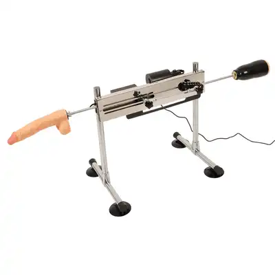 The Banger - Double-Sided Fucking Machine. Dwustronna sex maszyna dla par. Przeżyjcie rozkosz równocześnie!