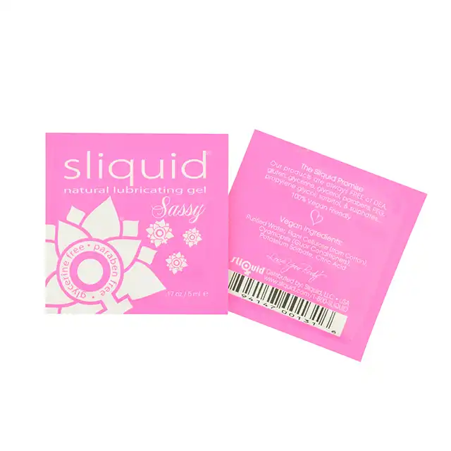 Sliquid - Sassy 5ml - żel analny na bazie wody, bez gliceryny i parabenów. Pojemność idealna na podróż! 