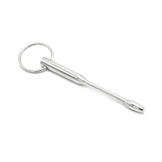 Oproducts - Solid Classy Penis Stick. Solidny dilator ze stali nierdzewnej z uchwytem typu c-ring