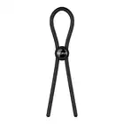 Nexus - Adjustable Silicone Cock Ring. Pierścień erekcyjny w formie lasso, w pełni regulowany