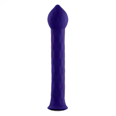 FemmeFunn - Diamond Wand Dark Purple. Super elastyczny wibrator do punktowej stymulacji. Super elastyczny, wodoodporny i dyskretny