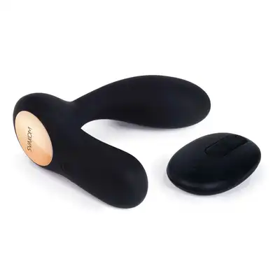 Svakom - Vick Powerful Plug Remote Controlled Vibrator Black. Ekskluzywny stymulator prostaty