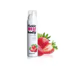 Love To Love - Tickle My Body Massage Foam Strawberry. Gęsta pianka do masażu z efektem mrowienia o zapachu soczystej truskawki