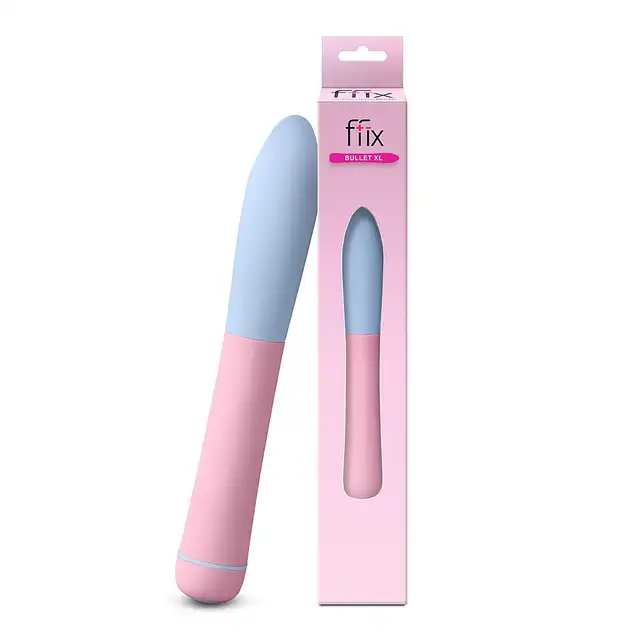 FemmeFunn - Ffix Bullet XL Pink. Wibrator klasyczny, pocisk o potężnych wibracjach. Klasyczny bullet w wyjątkowym wydaniu
