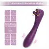 Tracy's Dog - Goldfinger G Spot Vibrator - Purple - dwustronny wibrator do perfekcyjnej stymulacji punktu G i łechtaczki 