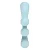 Satisfyer - Tri Ball 2 Light Blue. Wielofunkcyjny wibrator zapewniający jednoczesną potrójną stymulację łechtaczki, pochwy i anusa