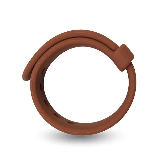 Velv'Or- Rooster Jason Size Adjustable Firm Strap Design Cock Ring Brown - regulowany ring na penisa w brązowym kolorze. Idealne dopasowanie, idealna erekcja!