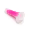 So Divine - Glorious Real Skin Feel Pink Dildo - realistyczne dildo o różowym kolorze. Mocna przyssawka na zabawę solo 