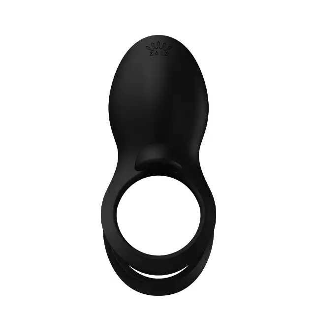 Zalo - Bayek Couple Ring. Zdalnie sterowany ring dla par z wibratorem umożliwiającym penetrację. Odległość nie ma znaczenia!