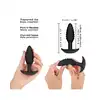 Dorcel - Spiral Plug. Stymulująca wtyczka analna ze spiralnie prążkowaną powierzchnią. 