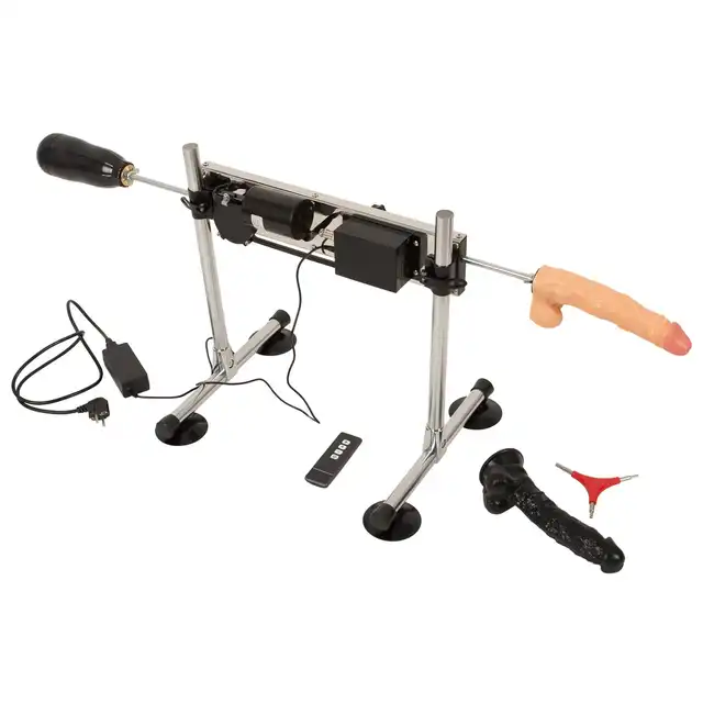 The Banger - Double-Sided Fucking Machine. Dwustronna sex maszyna dla par. Przeżyjcie rozkosz równocześnie!