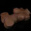 LoveToy - Streetgirl's  #5 Black Masturbator - duży masturbator z dwoma, realistycznymi wejściami. Pozwoli Ci zaspokoić swoje największe fantazje