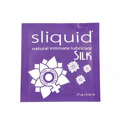 Sliquid - Silk 5ml - lubrykant hybrydowy z wersji podróżnej. ółączenie zalet lubrykantu na bazie wody i silokonu! 