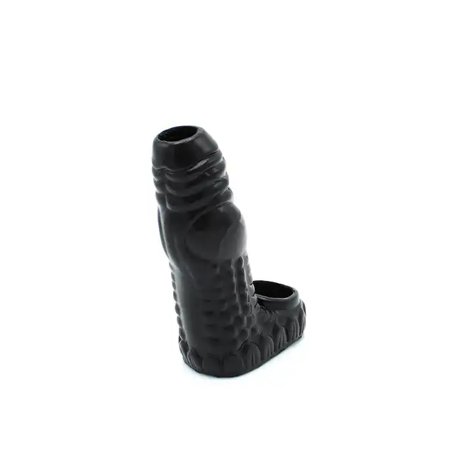 Kiotos Monstar - Sleeve 05 - niepowtarzalna nakładka na penisa i jądra z wypustkami i żłobieniami. Idealne dopasowanie, dzięki rozciąganiu