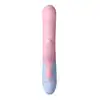 FemmeFunn - Rabbit Pink. Podwóny wibrator ze stymulatorem łechtaczki, kobiecy design i stylowe połączenie delikatnych kolorów