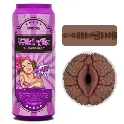 Lovetoy - Wild Ale Pleasure Brew - unikatowy napój przyjemności. Masturbator zamknięty w puszce z realistycznymi wypustkami dla niesamowitej przyjemności!