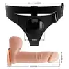 Pretty Love - Tom Harness Briefs. Realistyczne dildo z mocną przyssawką, regulowana uprząż strapon w zestawie