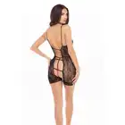 Rene Rofe Sexy - After Party Bodysuit. Body damskie z wycięciem od biustu po plecy, otwarty krok