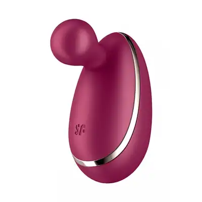 Satisfyer - Spot On 1 Berry. Precyzyjny punktowy stymulator łechtaczki o niewielkim rozmiarze. Elastyczna kuleczka wibrująca