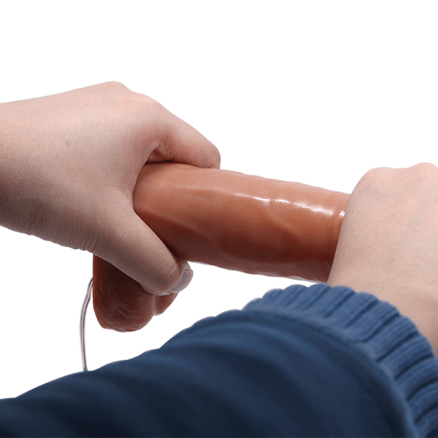 Baile - Ultra Passionate Harness Vibrator 6.2". Wibrator realistyczny z uprzężą strapon, mocna stymulacja z dodatkową stymulacją