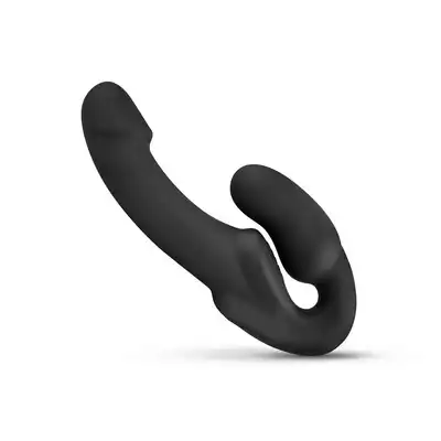 No-Parts - Morgan Strapless Strap-On. Strapon bezuprzężowy, idealny do stymulacji waginalnej lub analnej. Podwójna przyjemność dla partnerów