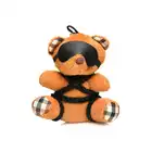 Master Series - Rope Teddy Bear Keychain - unikatowy prezent. Mini miś ze sznurem i maską z opcją przypięcia