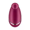 Satisfyer - Spot On 1 Berry. Precyzyjny punktowy stymulator łechtaczki o niewielkim rozmiarze. Elastyczna kuleczka wibrująca