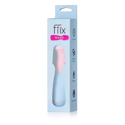 FemmeFunn - Ffix Wand Blue. Niewielka magiczna różdżka o potężnych wibracjach, urocza kolorystyka i design 