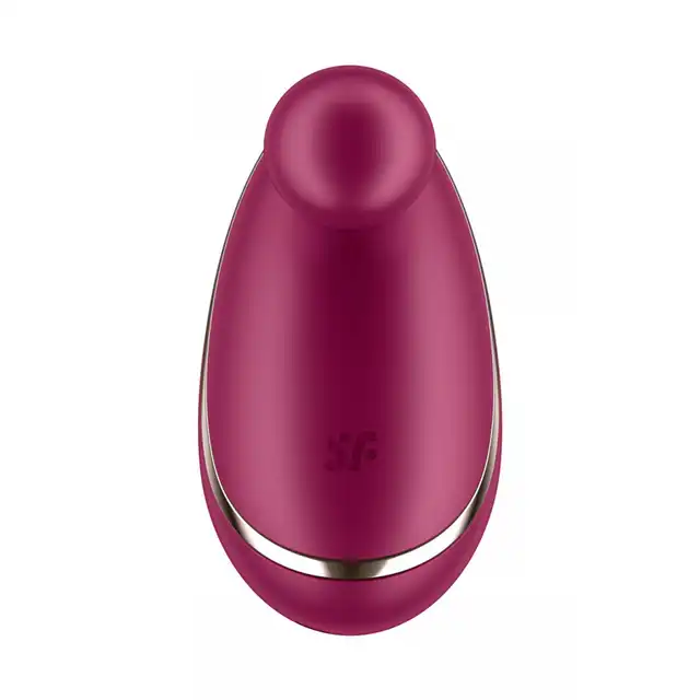 Satisfyer - Spot On 1 Berry. Precyzyjny punktowy stymulator łechtaczki o niewielkim rozmiarze. Elastyczna kuleczka wibrująca