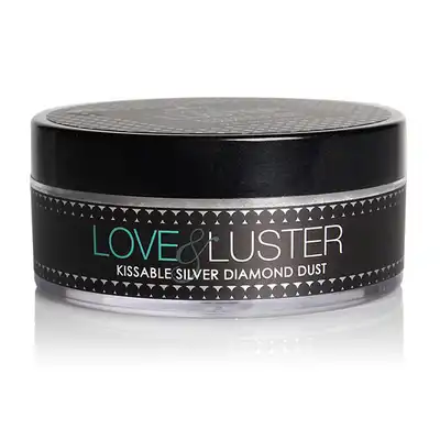 Sensuva - Love &amp; Luster Kissable Diamond Dust 59 ml - błyszczący puder do ciała. Jadalny oraz słodki! Daj się wycałować