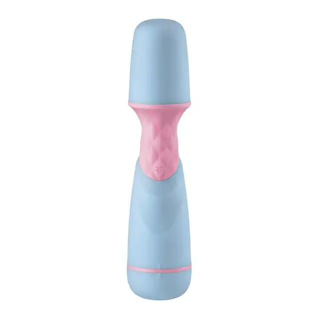 FemmeFunn - Ffix Wand Blue. Niewielka magiczna różdżka o potężnych wibracjach, urocza kolorystyka i design 