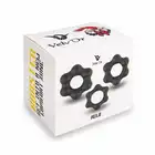 Velv'Or - Rooster Milo Pack Set Of Robust Cock Rings - zestaw trzech ringów na penisa o unikatowym kształcie. Zwiększ i wzmocnij swoją erekcję!