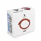 Velv'Or - Rooster Jason Size Adjustable Firm Strap Design Cock Ring Red - czerwony ring na penisa z opcją regulacji. Dopasuj swój rozmiar perfekcyjnie!