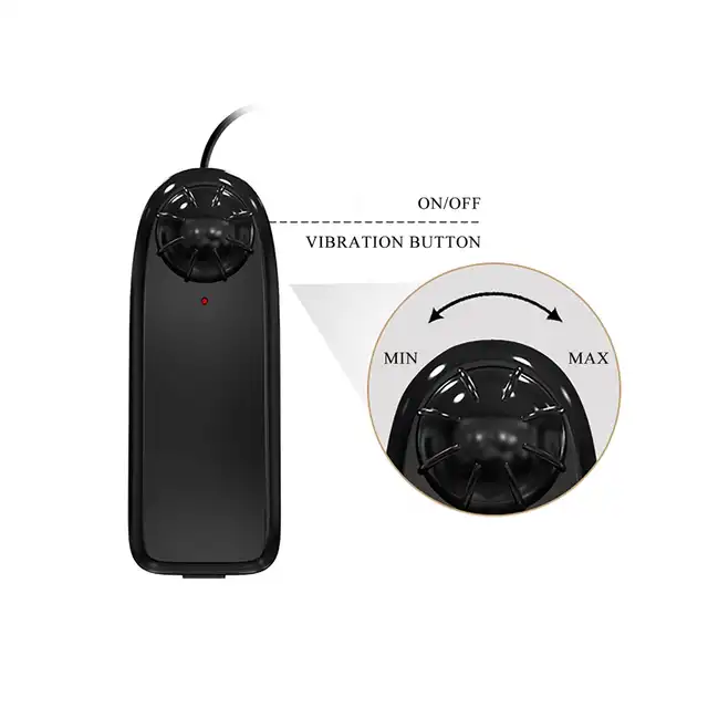 Baile - Ultra Passionate Harness Vibrator 10.2". Uprząż strapon z dużym dildem z funkcją wibracji i pilotem sterującym mocą