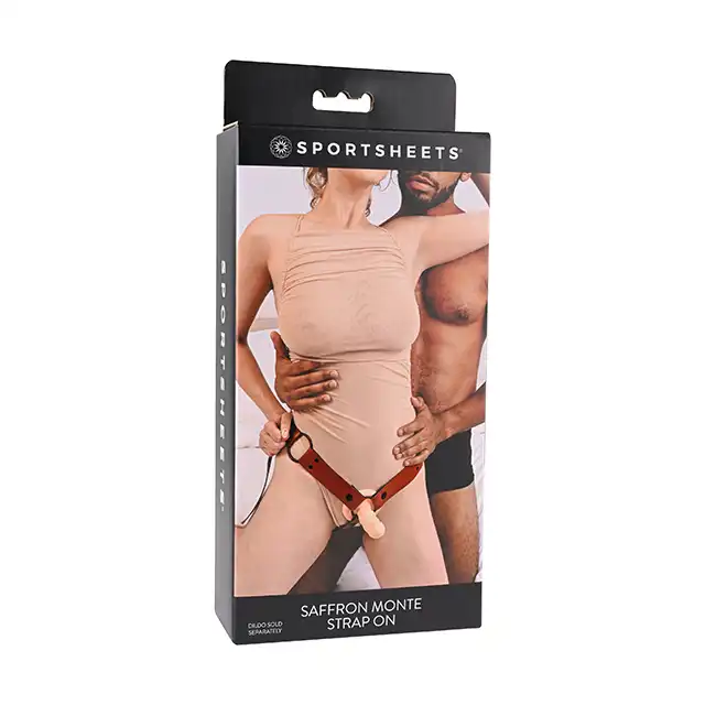 Sportsheets - Saffron Neck&amp;Wrist Restraint. Regulowany zestaw do wiązania z obrożą i kajdankami