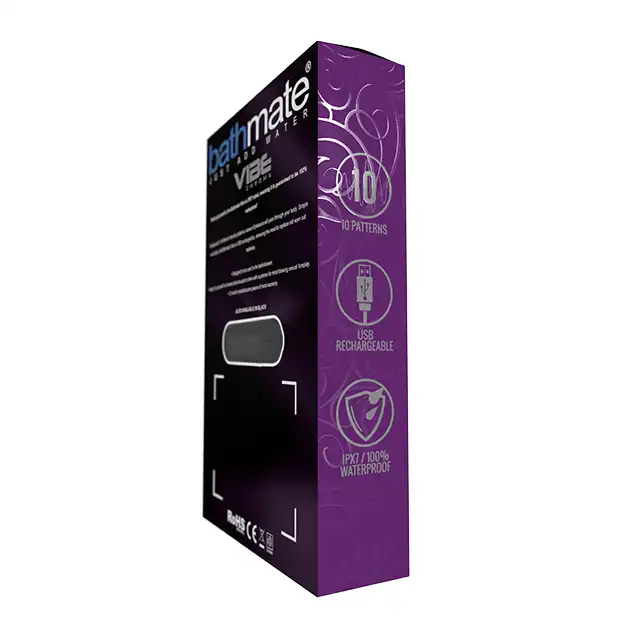 Bathmate - Vibe Bullet Vibrator Chrome - mini srebrny wibrator! Zabaw się gdzie chcesz, nawet w wannie!