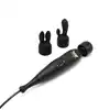 Pixey - Turbo Powerful Wired Wand Black. Potężna przewodowa magiczna różdżka w zestawie z 2 niezwykłymi nakładkami