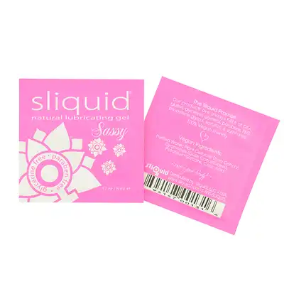 Sliquid - Sassy 5ml - żel analny na bazie wody, bez gliceryny i parabenów. Pojemność idealna na podróż! 